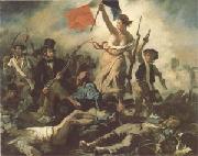Liberty Leading the People (mk05) Eugene Delacroix